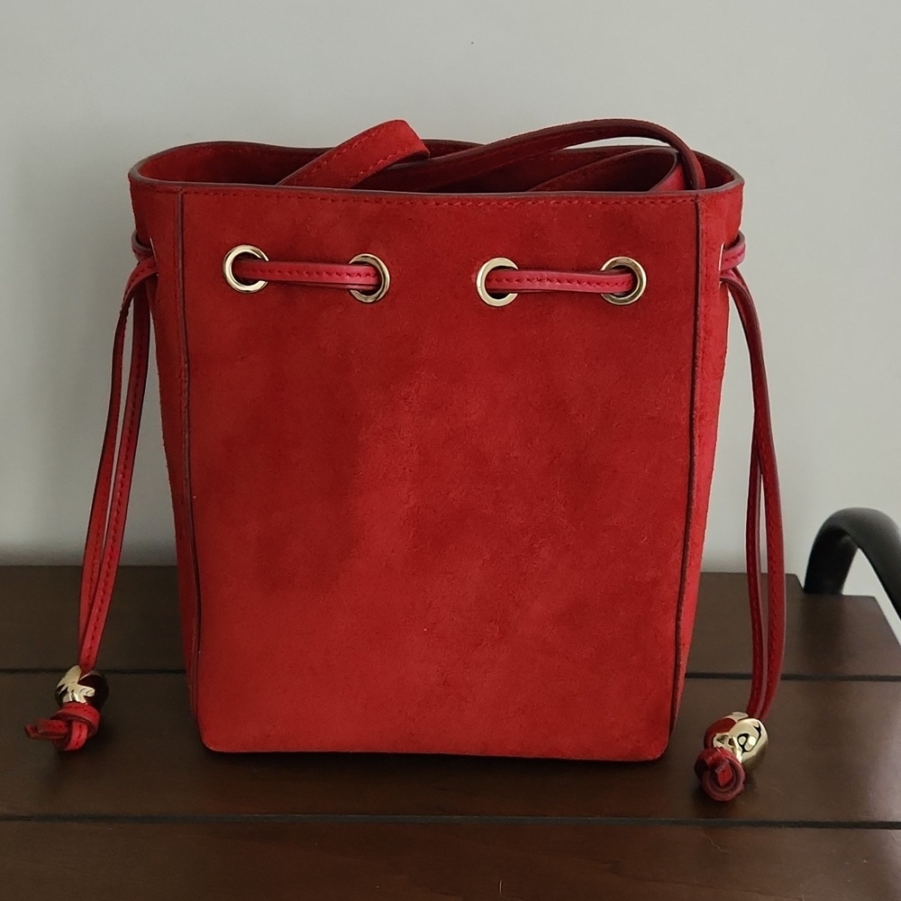 Madewell The Mini Drawstring Crossbody Bucket Bag - Picture 3 of 5